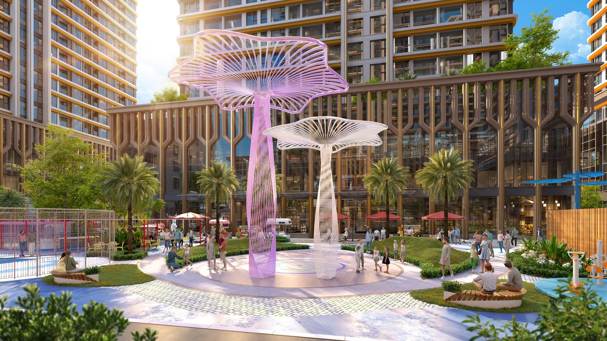 Quảng trường trung tâm – tiện ích Capital Square Đà Nẵng