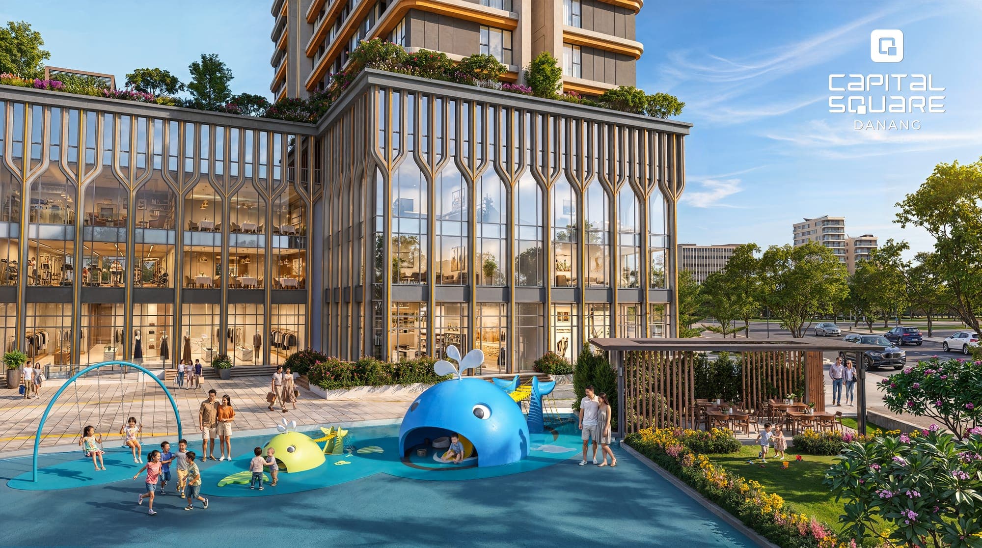Khu vui chơi trẻ em – tiện ích Capital Square Đà Nẵng