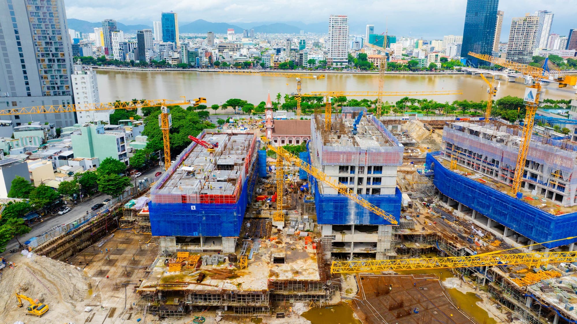 Flycam công trường Capital Square ngày 24/09/2026